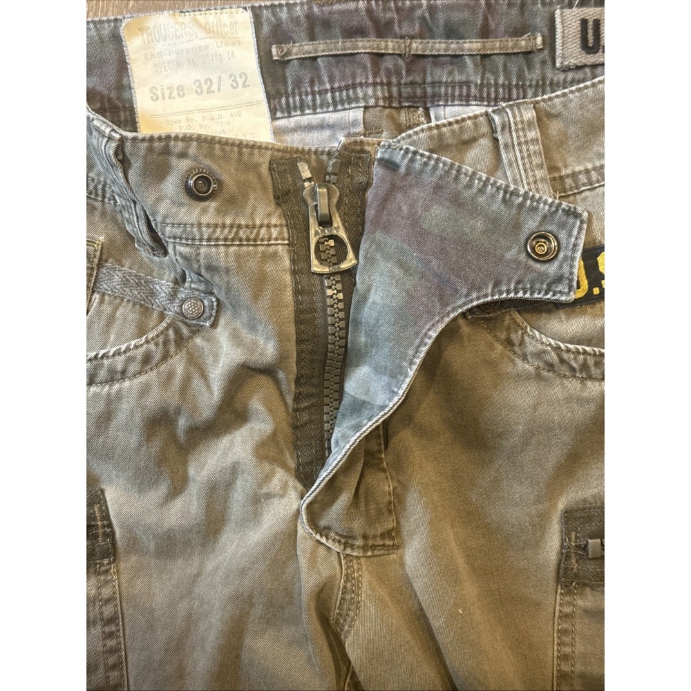 U.S. Army Officer All Purpose Trousers Men's 32x32 Reinforced Knees Cargo - Picture 6 of 16
